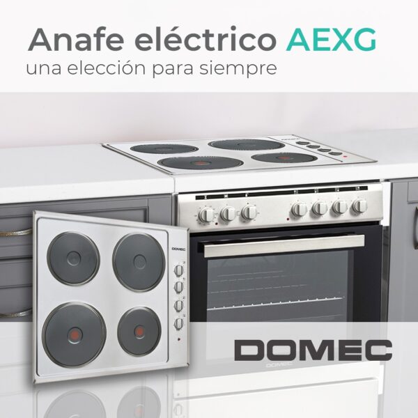 Cocina Electrica Domec CENG CON PARRILLA - DOMEC COCINAS